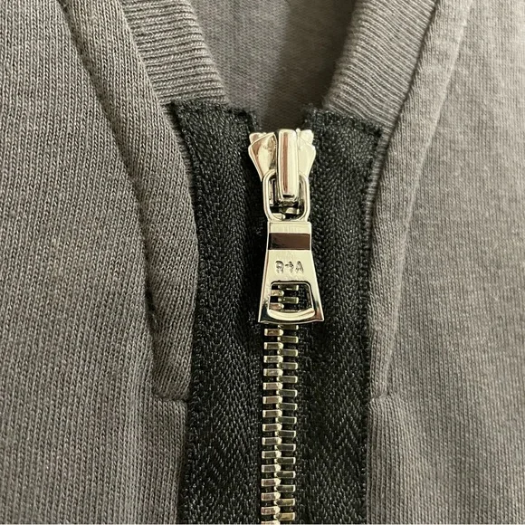 RtA Bandit Dress Jersey Knit Midi Faded Grey - Picture 7 of 12